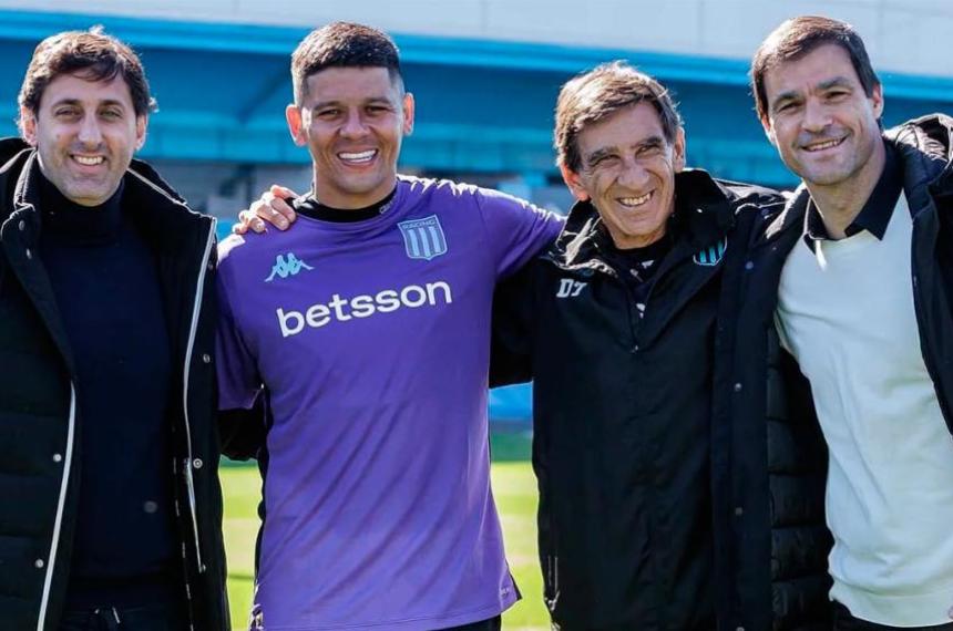 Marcos Rojo y la frase de Costas que lo convencioacute para sumarse a Racing