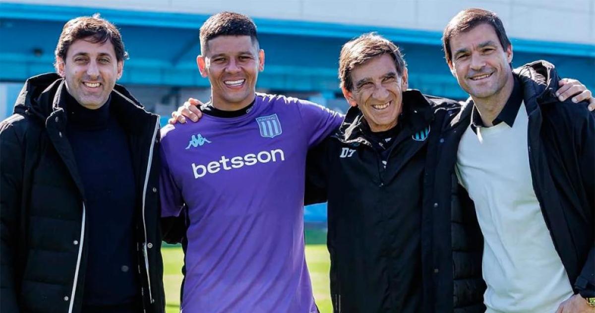 Marcos Rojo y la frase de Costas que lo convencioacute para sumarse a Racing