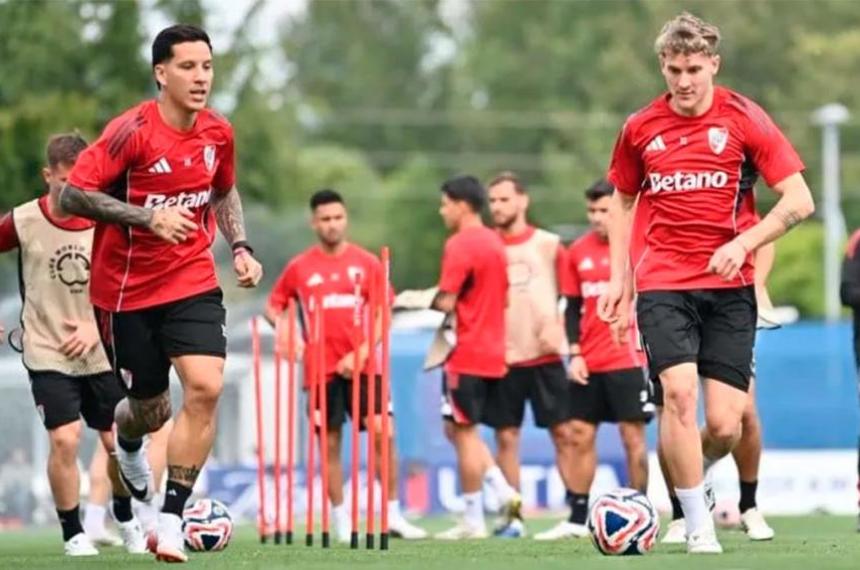 River viaja a Asuncioacuten con Driussi Portillo y una defensa improvisada