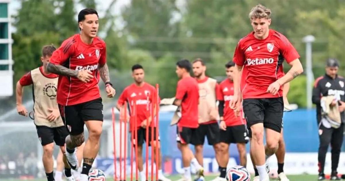 River viaja a Asuncioacuten con Driussi Portillo y una defensa improvisada