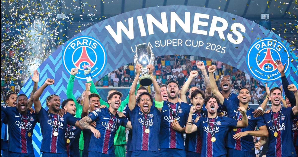 El PSG y un nuevo festejo
