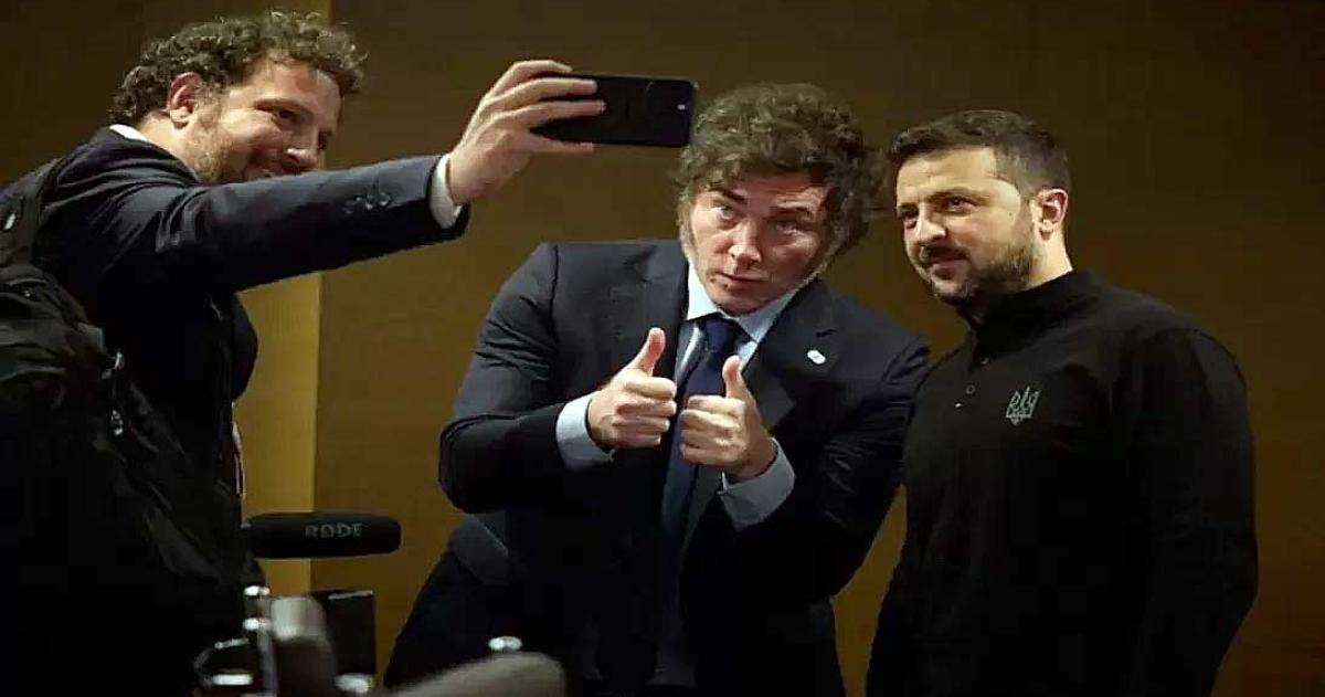 Milei dialogoacute con Zelenski quien pide un acuerdo justo de paz con Rusia