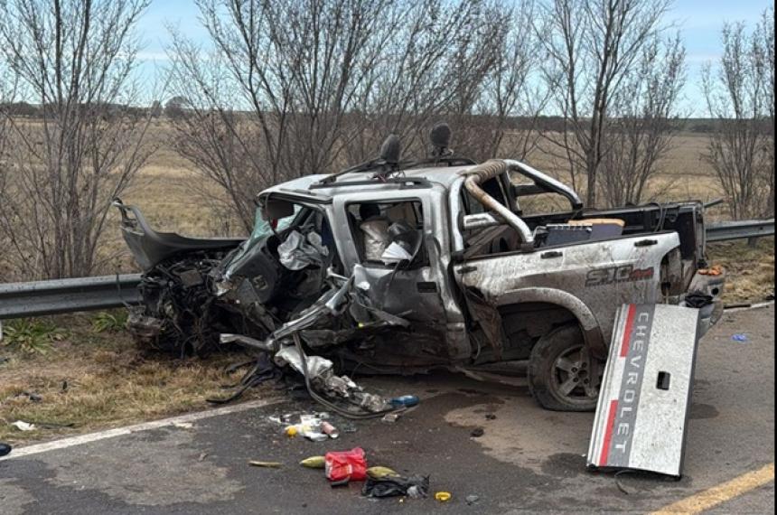 Identificaron a las viacutectimas del choque fatal en la Ruta 35