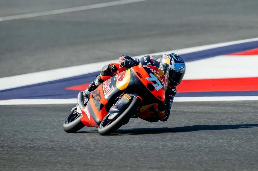 Moto3- histoacuterica pole de Valentiacuten Perrone en Austria