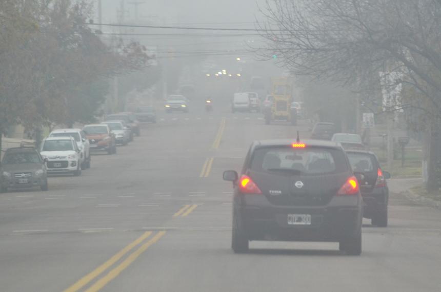 Santa Rosa amanecioacute con un domingo con niebla 
