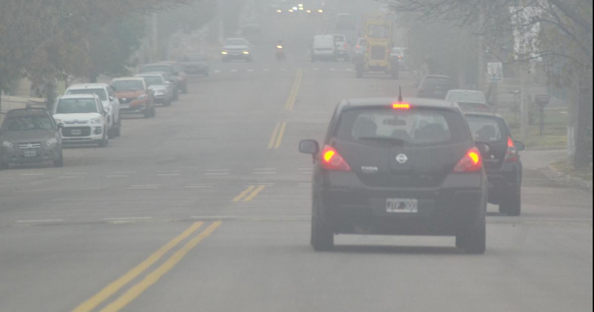 Santa Rosa amanecioacute con un domingo con niebla 