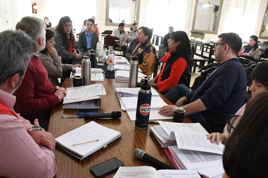 Avanza en el Concejo el proyecto de registro de cuidadores y la ampliacioacuten del estacionamiento medido