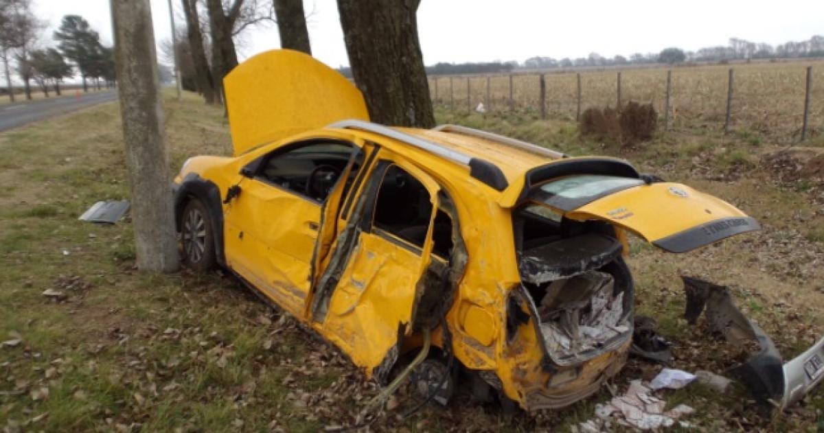 Conductor se durmioacute y protagonizoacute un choque en el acceso a Winifreda