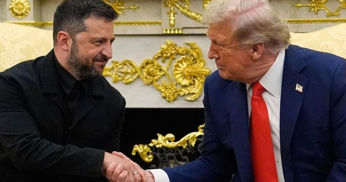 Trump afirmoacute que Rusia Ucrania y EEUU quieren el fin de la guerra en una cumbre con Zelenski