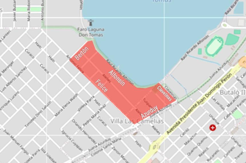 Corte programado el jueves en zona cercana a la Laguna