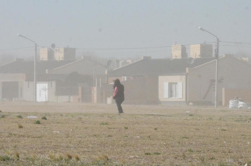 Alerta por fuertes vientos en el norte pampeano