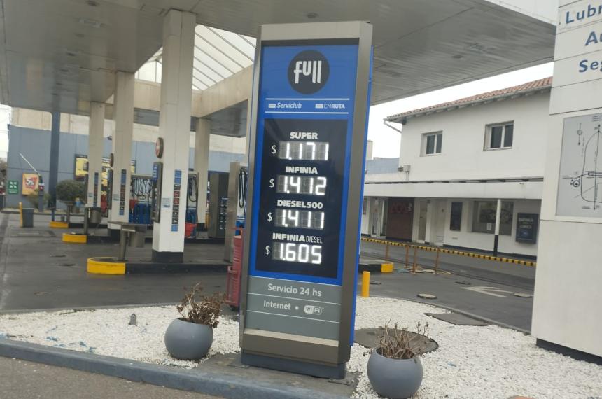 Nuevo aumento de combustibles en Santa Rosa