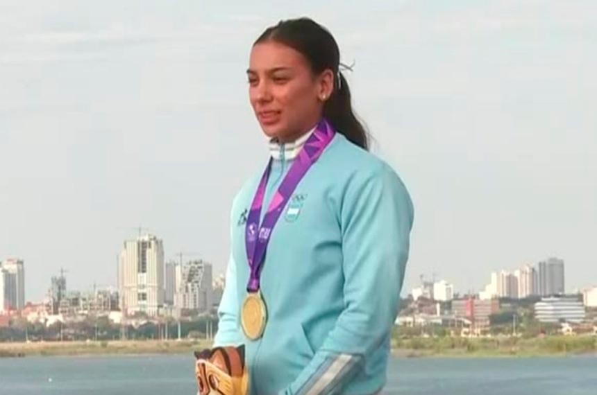 Paulina Barreiro se colgoacute el oro en los Panamericanos Juniors