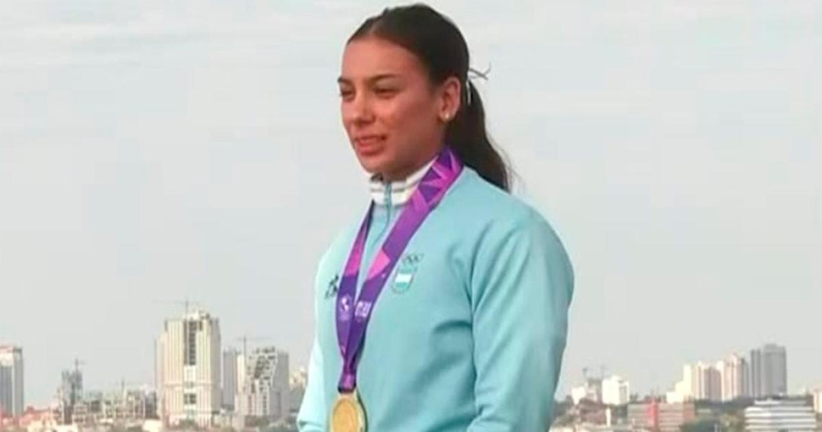 Paulina Barreiro se colgoacute el oro en los Panamericanos Juniors