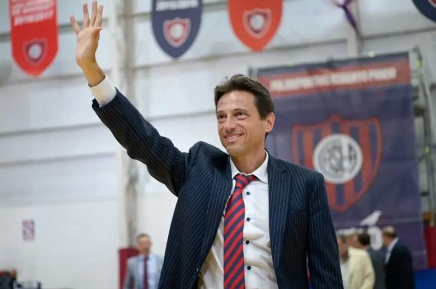 Moretti reaparecioacute en San Lorenzo tras levantar su licencia