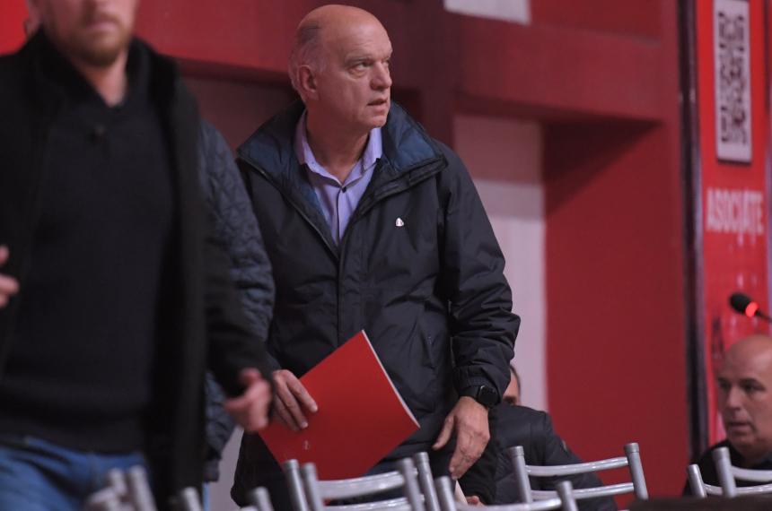 Grindetti fue a Conmebol y responsabilizoacute a los visitantes