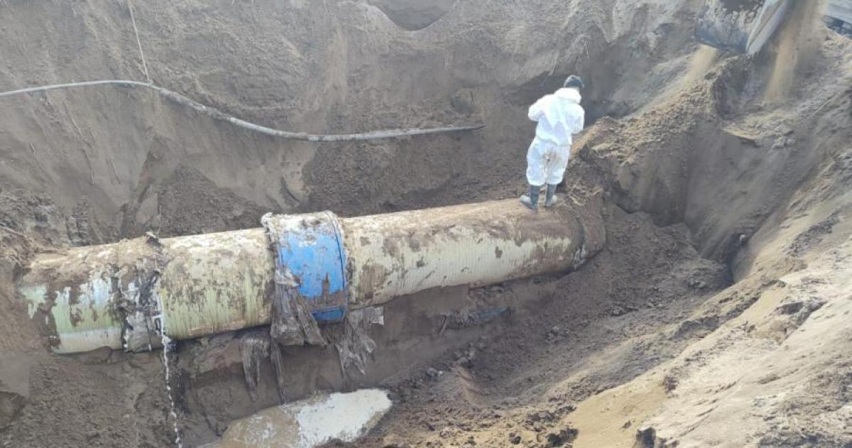 Repararon el Acueducto del Riacuteo Colorado 