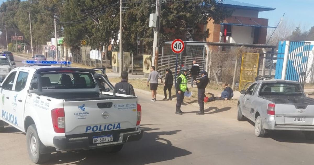 Adolescente atropellado por un vehiacuteculo municipal en la Avenida Palacios