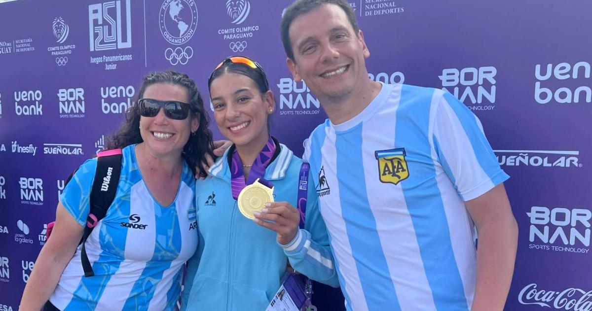 Paulina Barreiro deslumbroacute en Asuncioacuten con dos oros y una plata