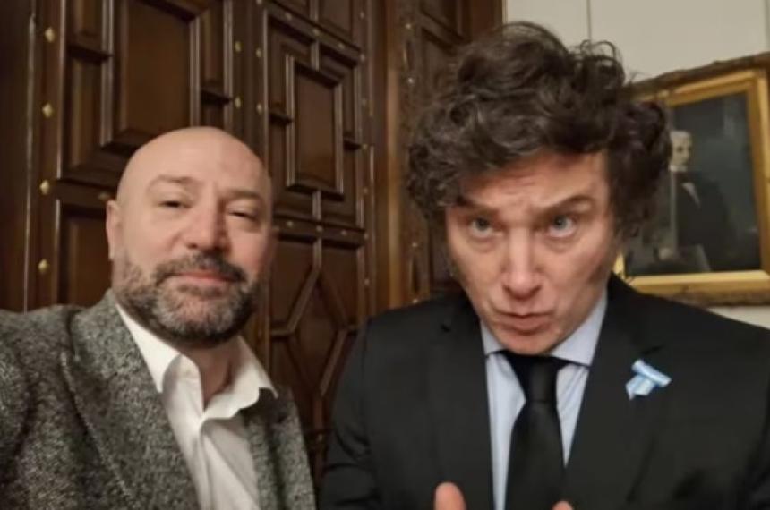 Los medios del mundo siguen el supuesto caso de corrupcioacuten en el gobierno de Javier Milei