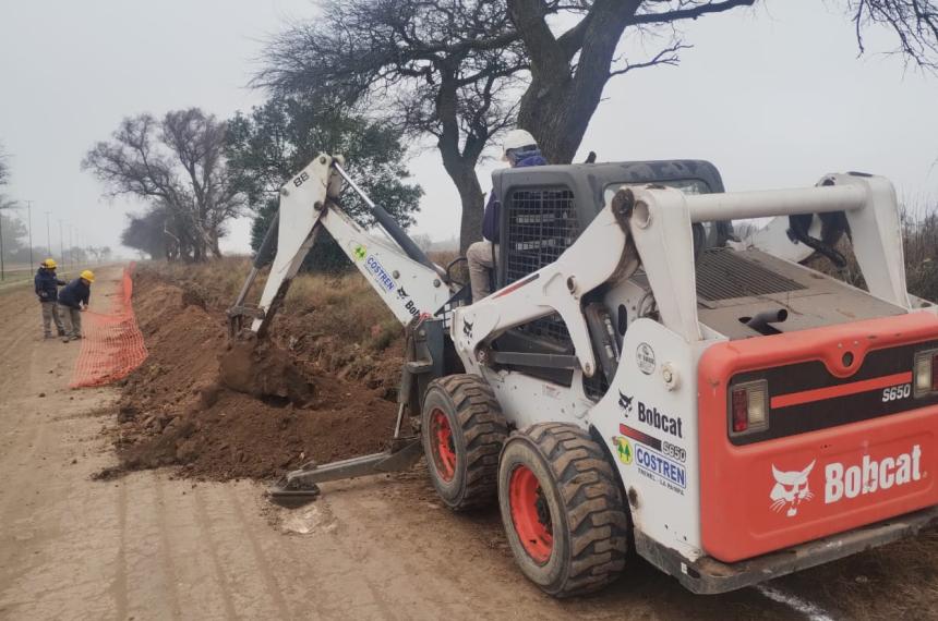 Avanza la ampliacioacuten de la red de agua potable en Arata