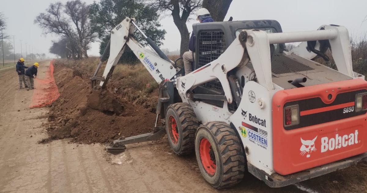 Avanza la ampliacioacuten de la red de agua potable en Arata