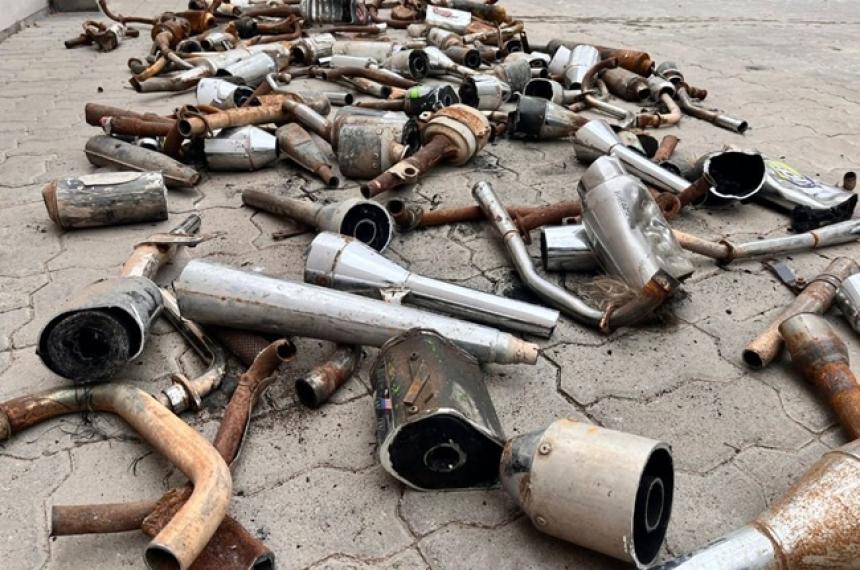 Destruyeron 50 cantildeos de escape ilegales en Intendente Alvear