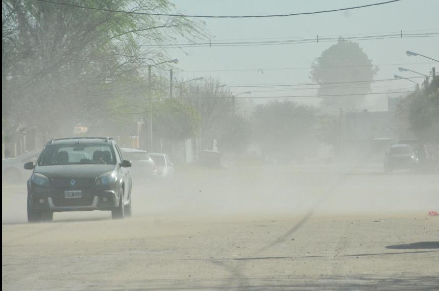 Alerta amarillo por vientos en gran parte de La Pampa