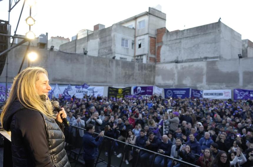 Karina Milei reaparecioacute en puacuteblico- Vinimos para que no roben maacutes