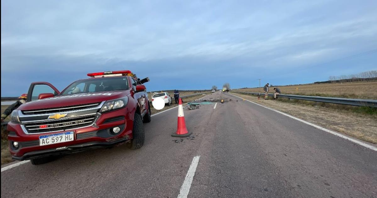 Una automovilista murioacute en un choque frontal en la Ruta 152