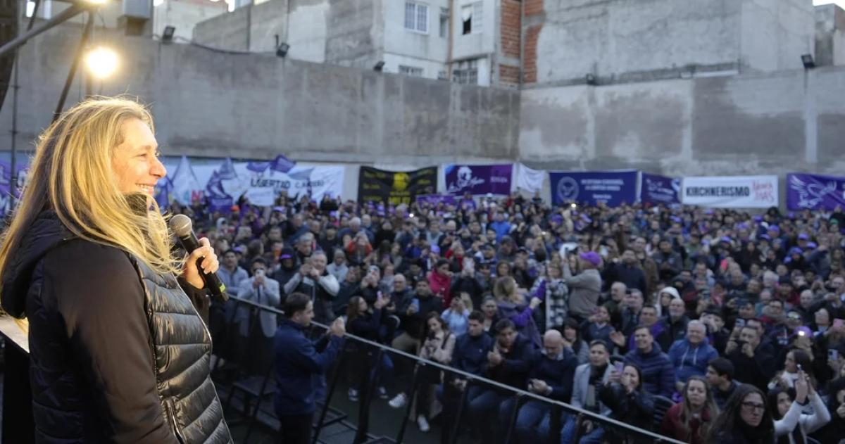 Karina Milei reaparecioacute en puacuteblico- Vinimos para que no roben maacutes