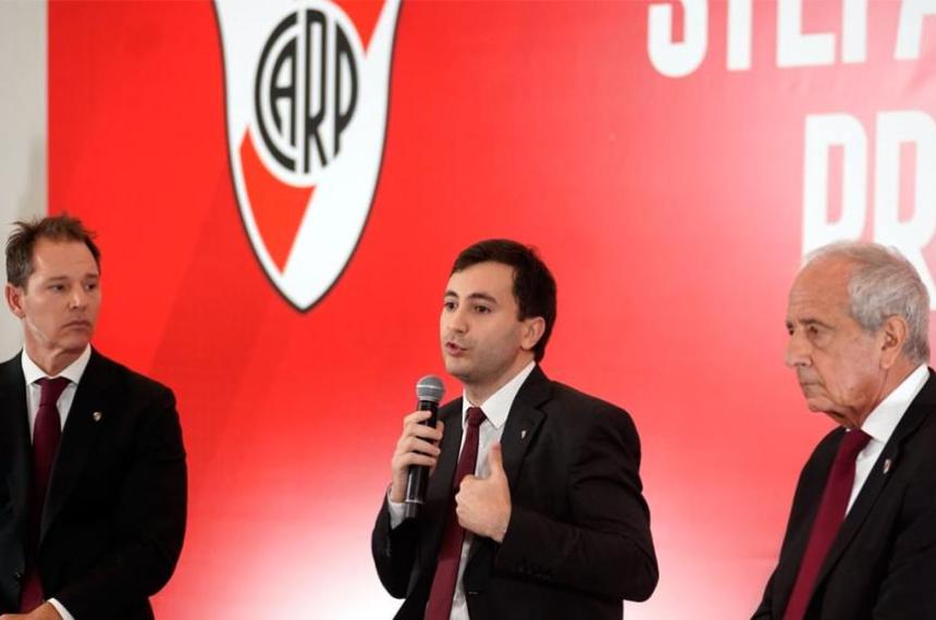 Stefano Di Carlo lanzoacute su candidatura para presidir River con el respaldo de Brito y DOnofrio