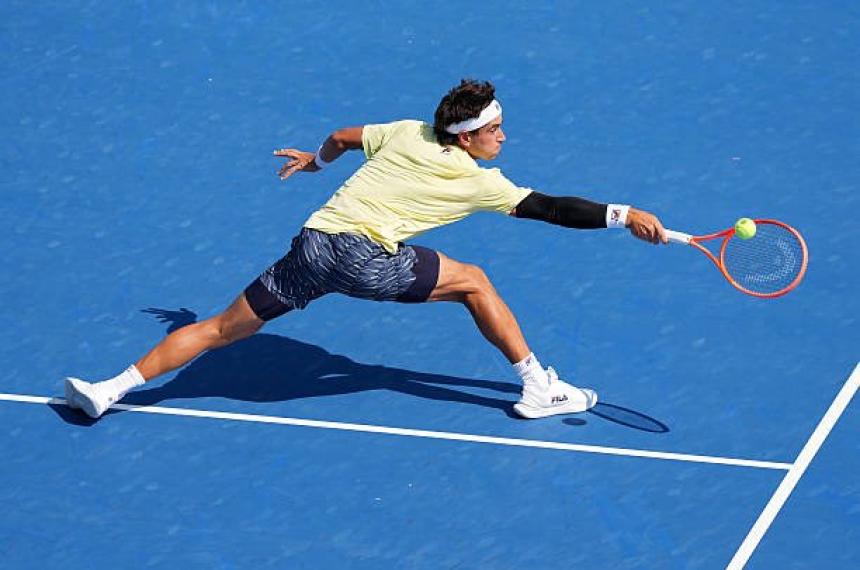 Buena victoria de Comesantildea en el US Open