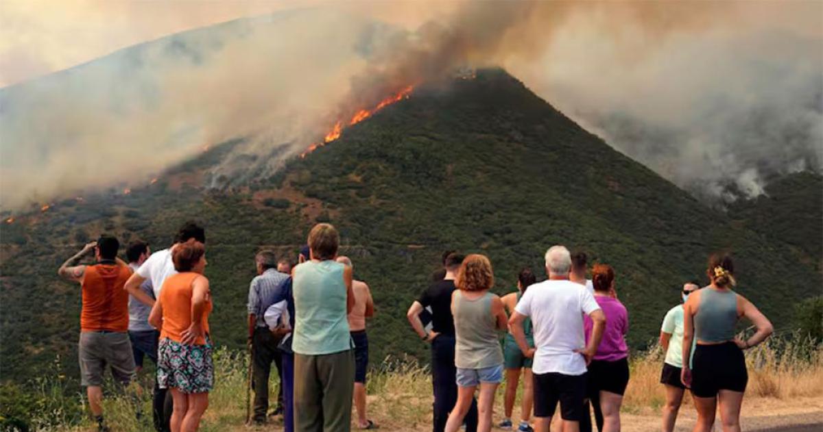 Espantildea atravesoacute la peor ola de calor desde que existen registros- maacutes de 1100 muertos e incendios devastadores