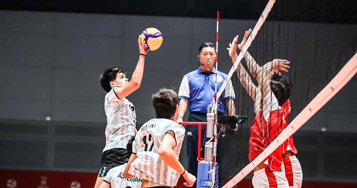 Argentina con Herbsommer pelea en el Mundial de voacuteley