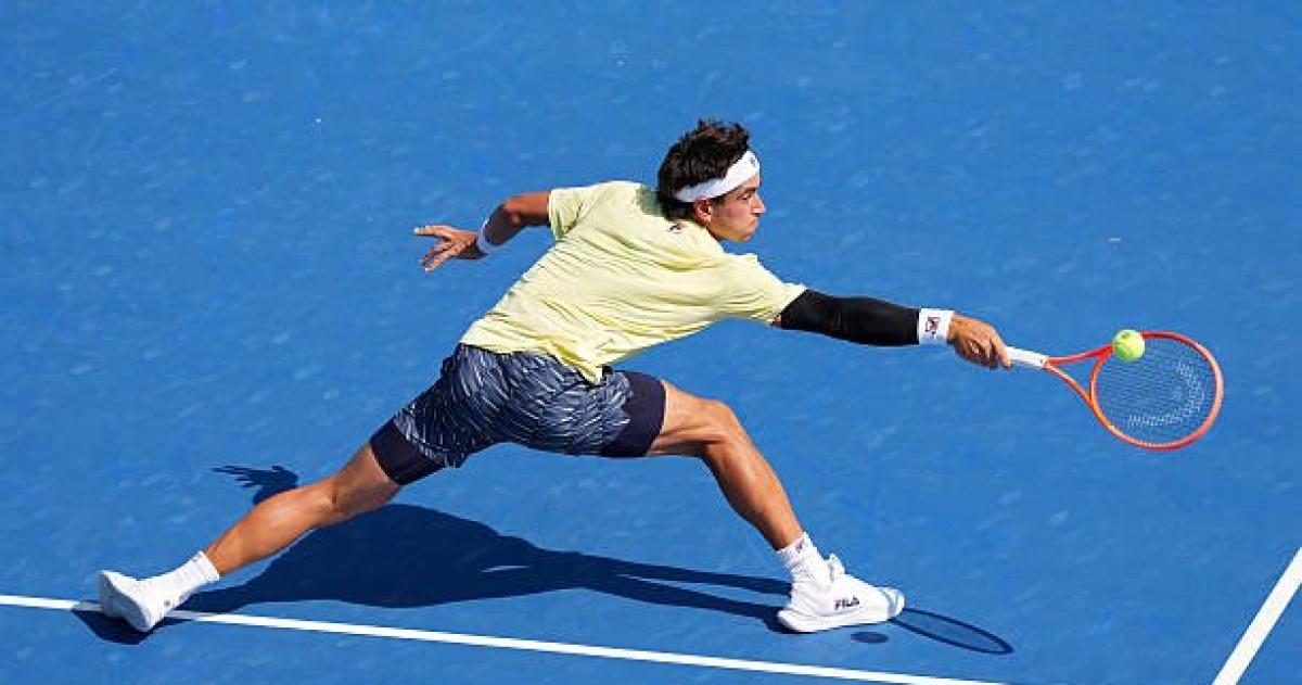 Buena victoria de Comesantildea en el US Open