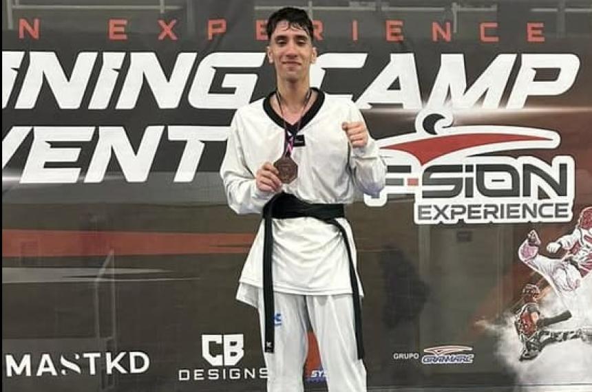 Medalla en taekwondo para Labriola