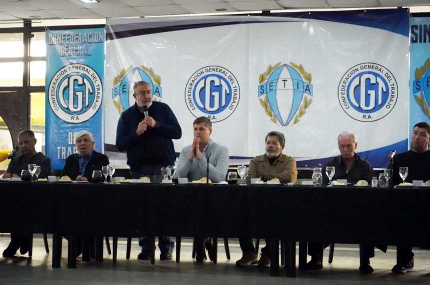 La CGT reunioacute a maacutes de 120 secretarios generales en Ezeiza rumbo a su renovacioacuten