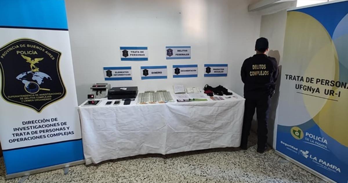 Desbaratan red de trata de personas en Santa Rosa- un detenido
