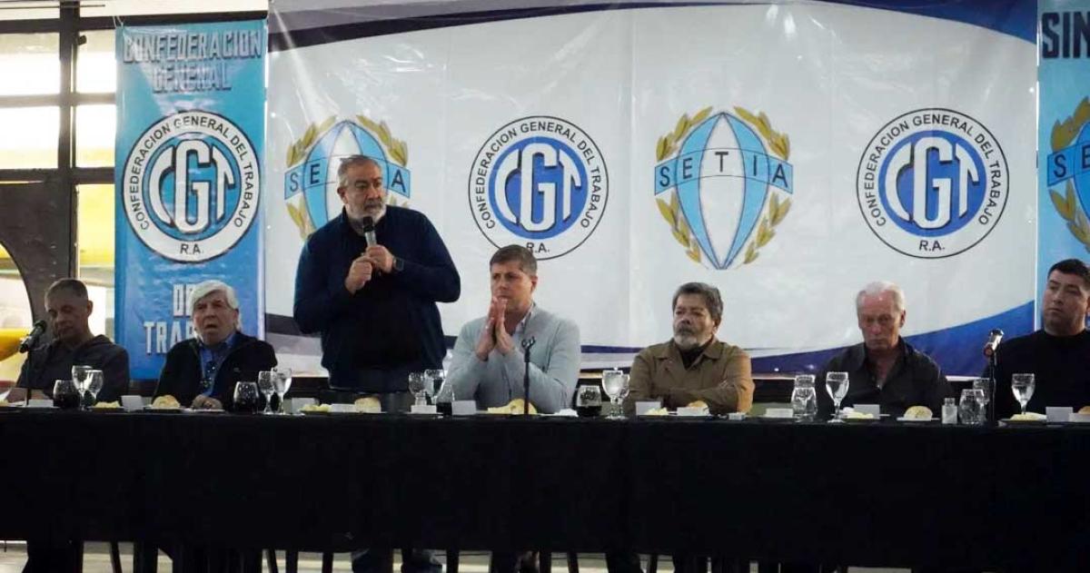 La CGT reunioacute a maacutes de 120 secretarios generales en Ezeiza rumbo a su renovacioacuten