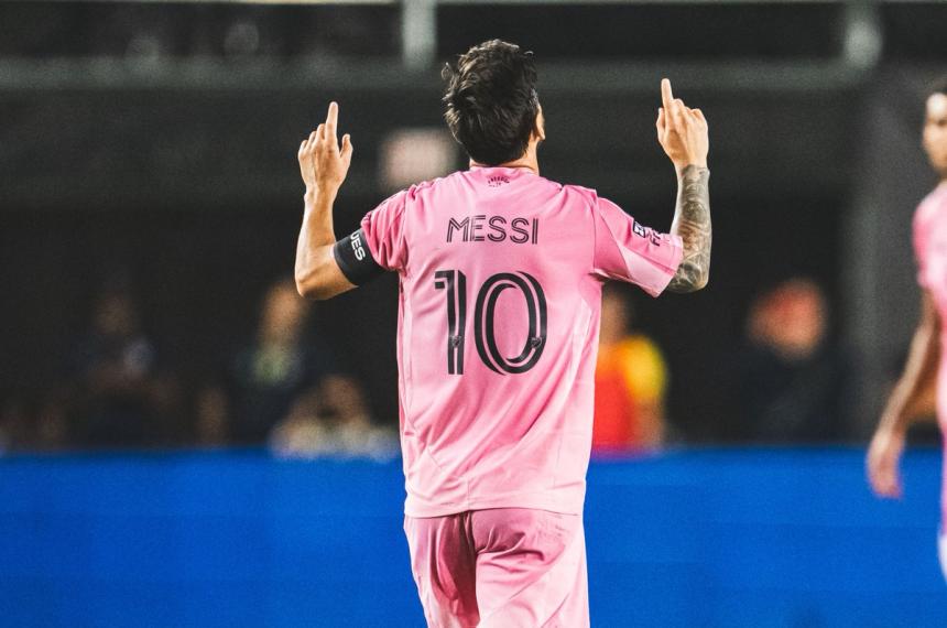 Messi volvioacute a brillar en el Inter Miami