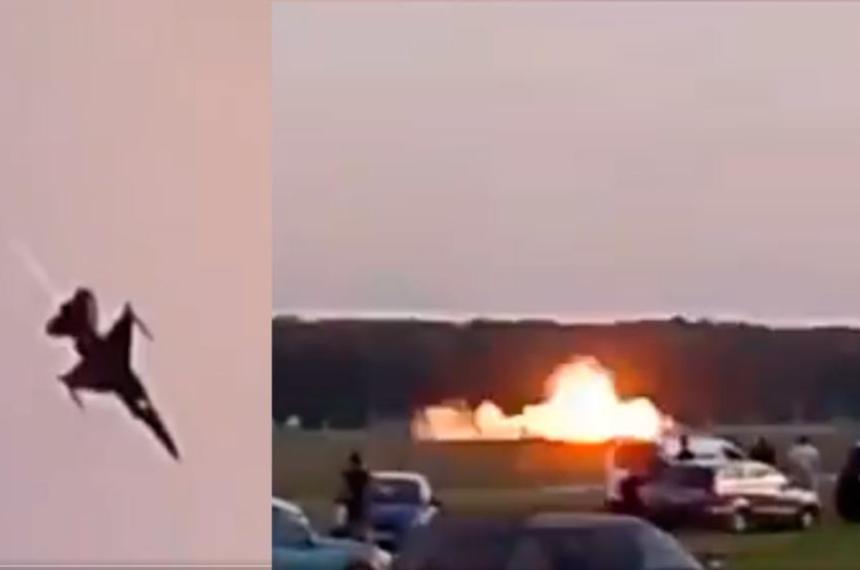 Tragedia en Polonia- un piloto de F-16 murioacute al estrellarse antes del AirSHOW 2025
