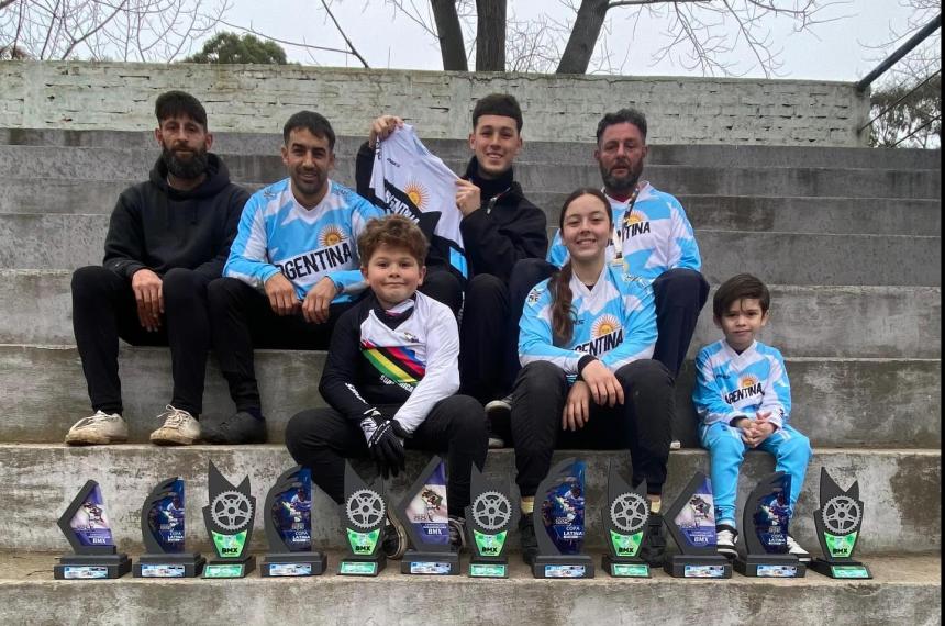 El BMX pampeano brilloacute en Alta Gracia