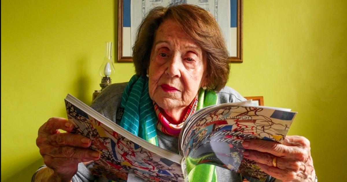 Mester de la poeta Ana Mariacutea Lasalle