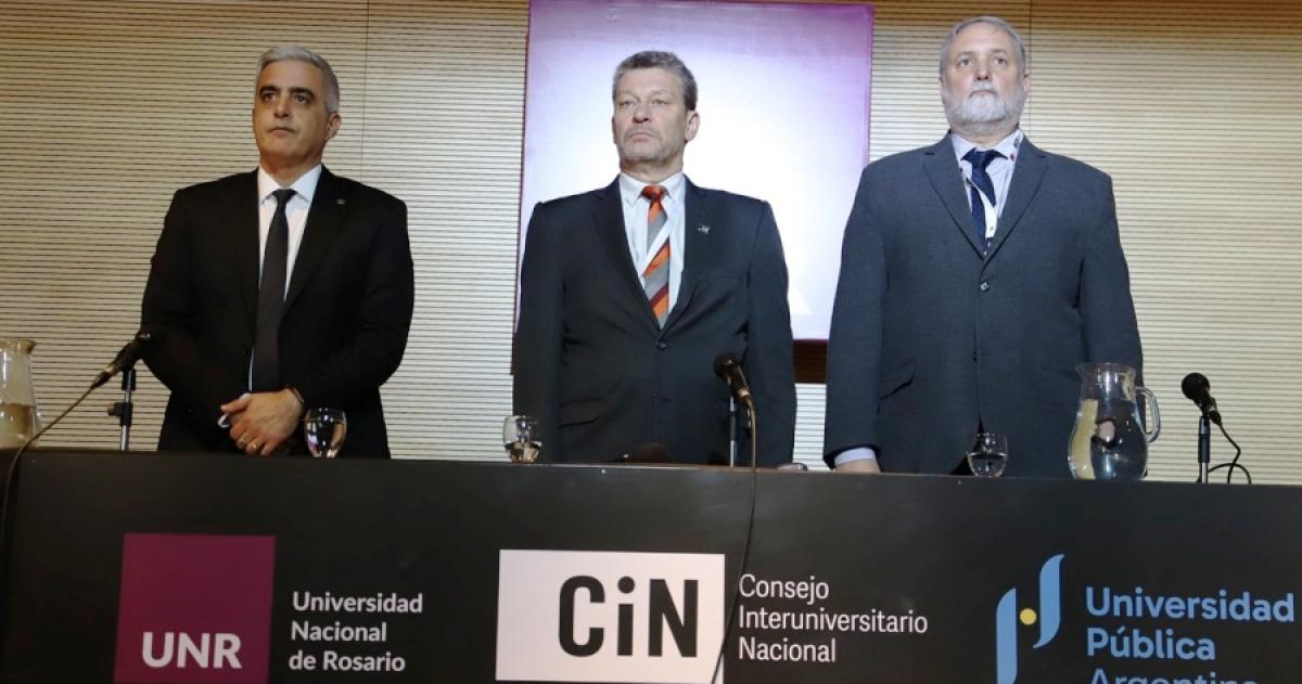 Alpa expuso la crisis de la Universidad en el encuentro de Rosario