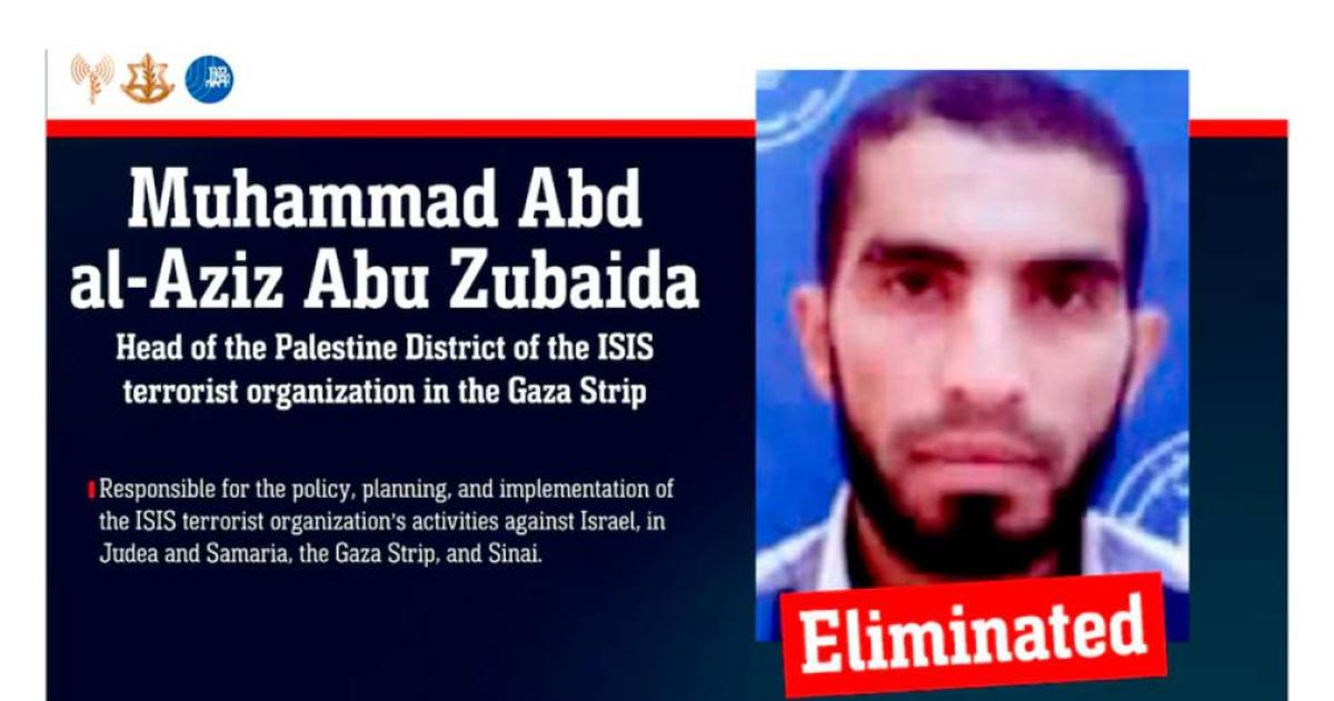 Israel matoacute al jefe de ISIS en Gaza durante un ataque militar