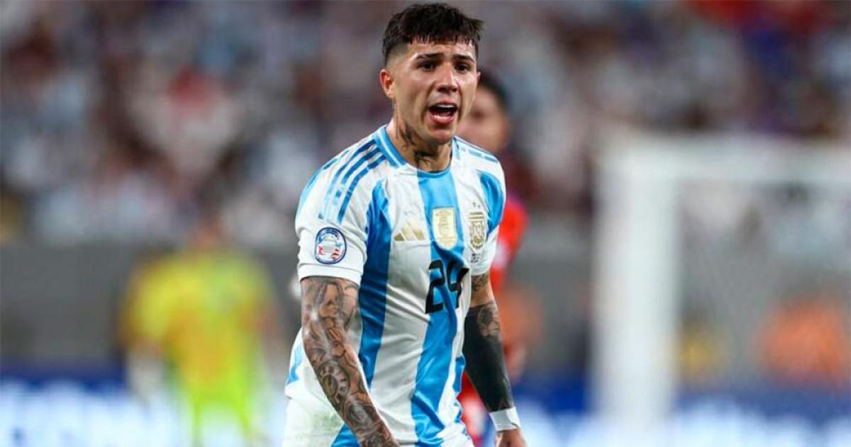 FIFA sancionoacute a la AFA y a Enzo Fernaacutendez- cambios para el partido contra Venezuela