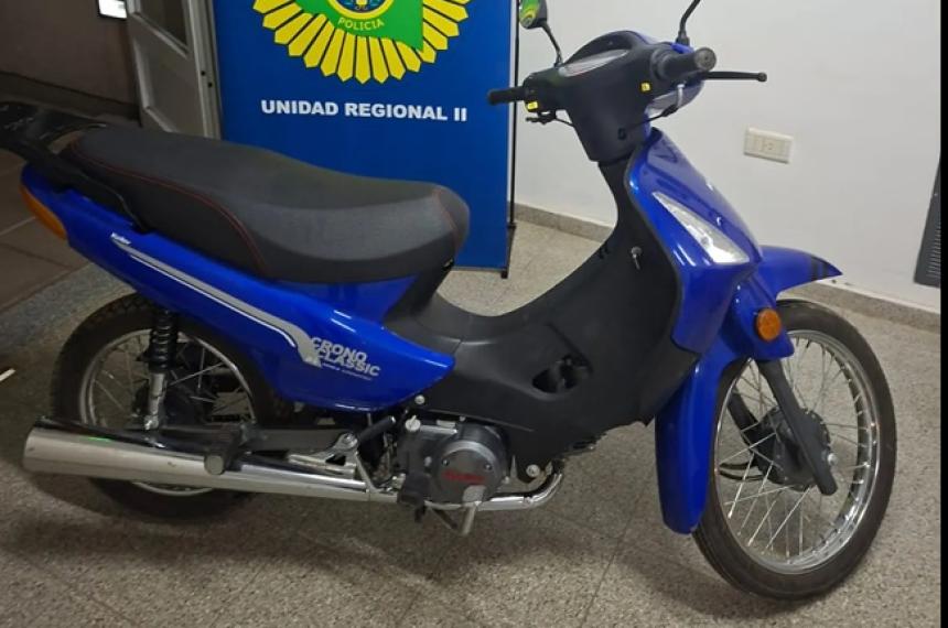 Secuestran motocicleta en Intendente Alvear por maniobras peligrosas en la viacutea puacuteblica