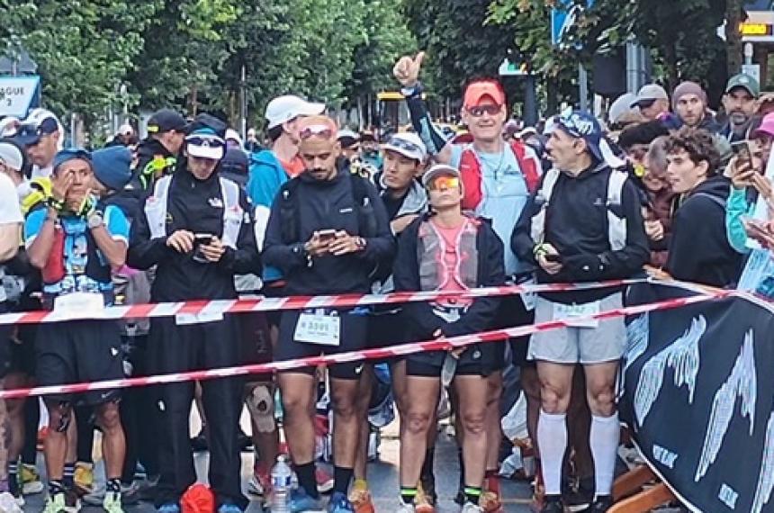 El pampeano Torello dejoacute su huella en Mont Blanc