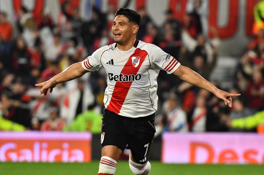 River le gana a San Martiacuten de San Juan en el Monumental